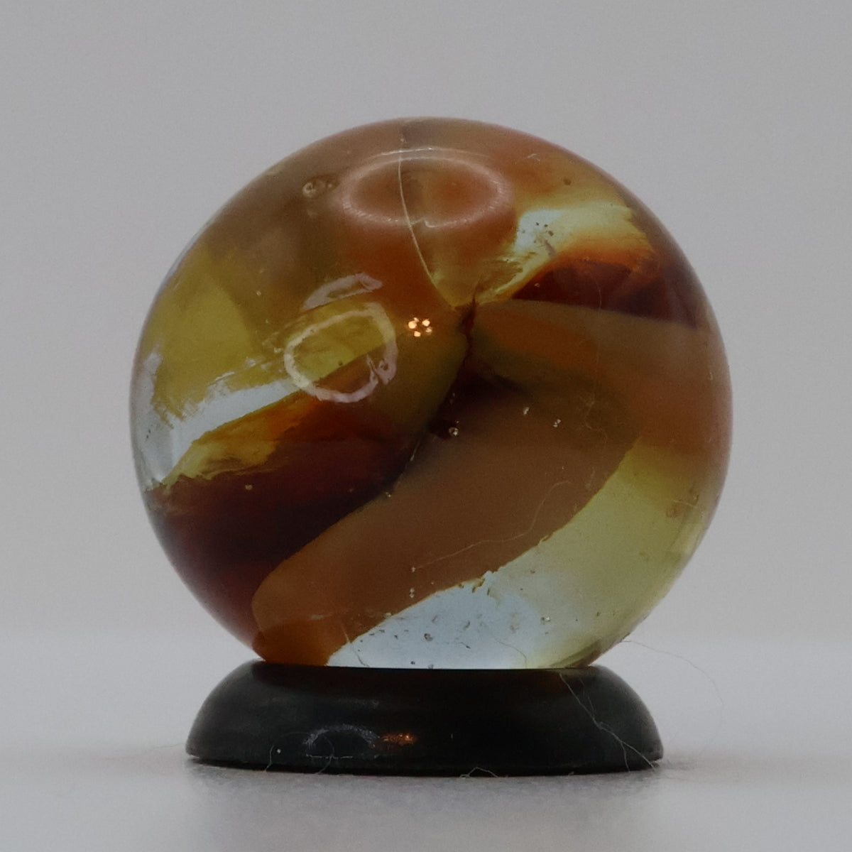 5/8" Peltier Rainbo Clear Based Marble M-