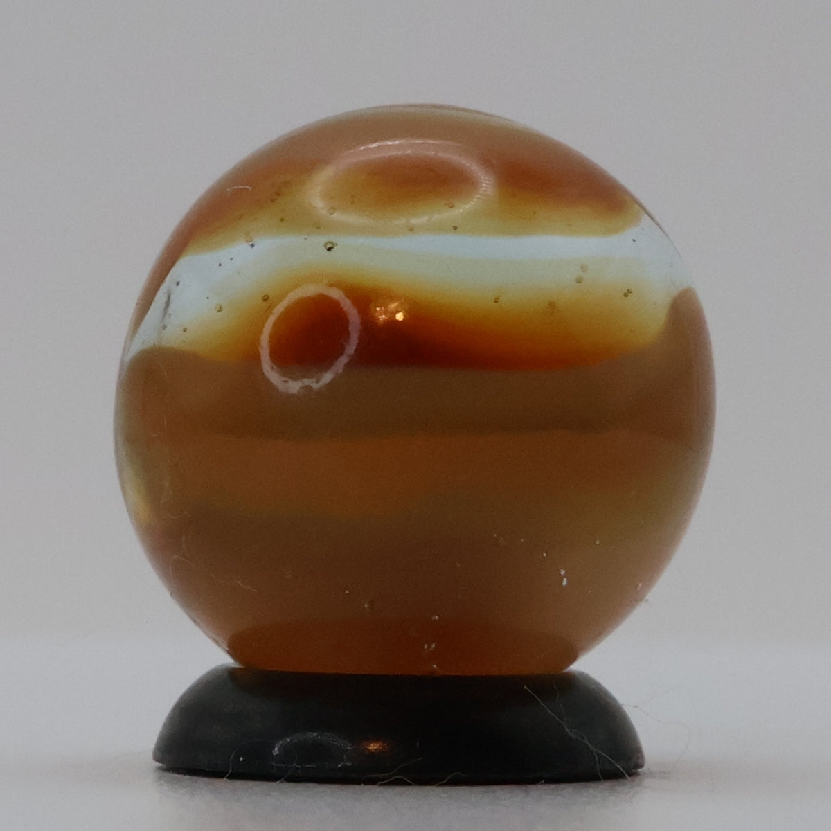5/8" Peltier Rainbo Clear Based Marble M-