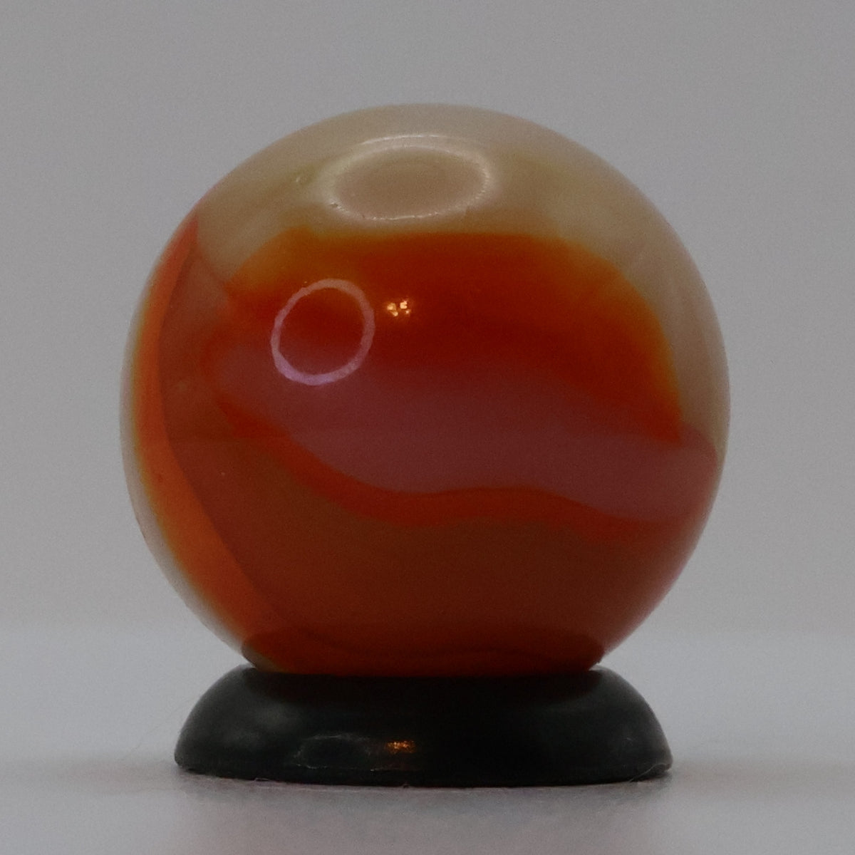 5/8" Peltier Rainbo Woody Marble cool colors NM++