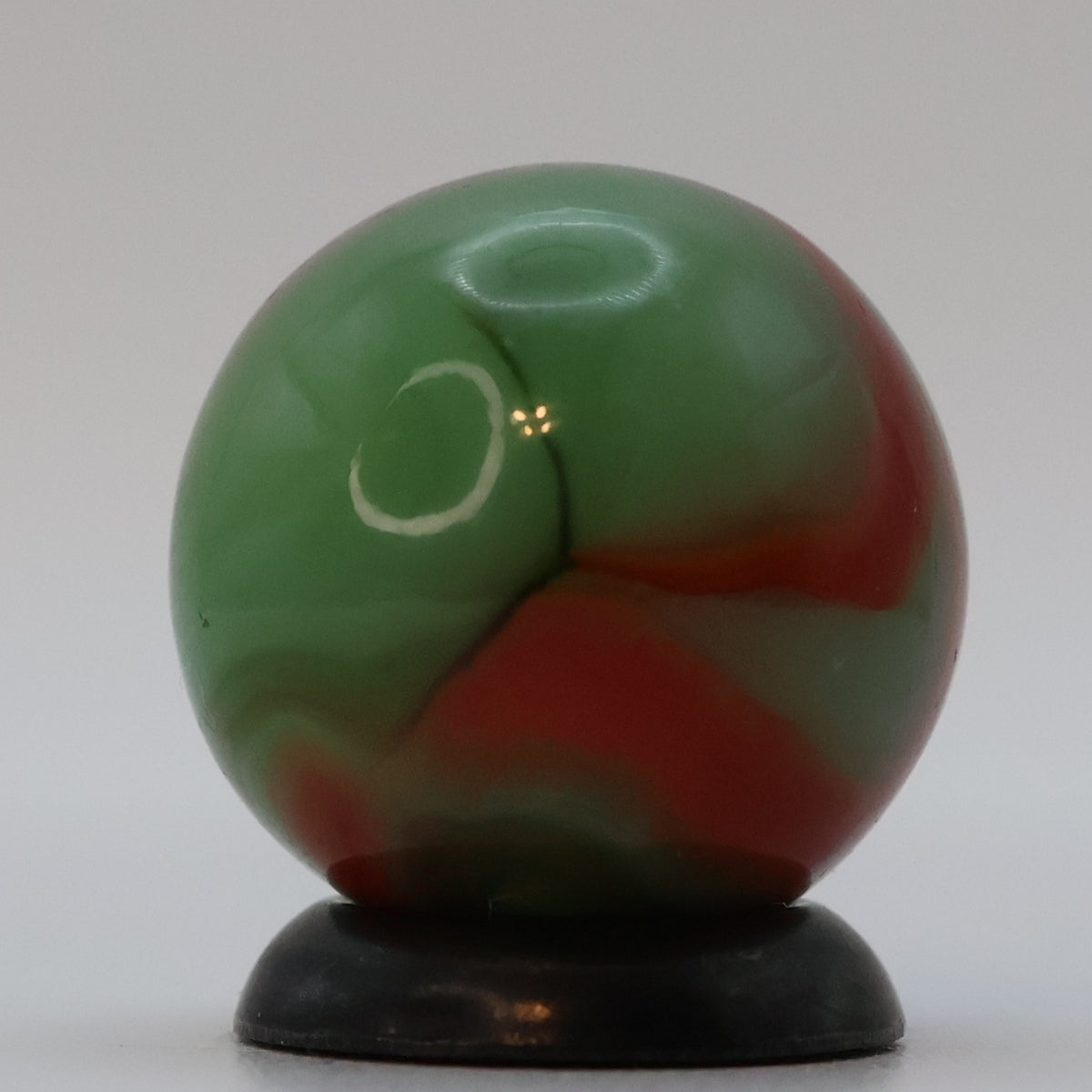 5/8" Alley Agate Coral Marble Pink & Green  NM