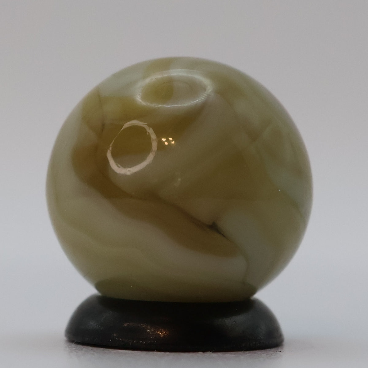 5/8" Swirl Marble Golden & Cream M-