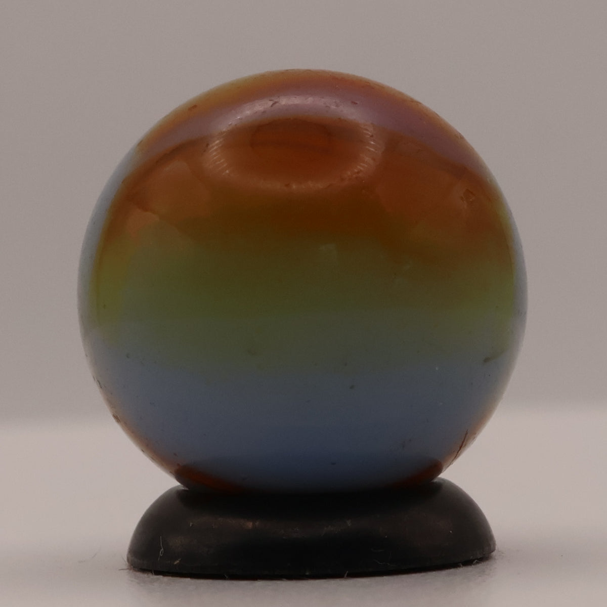 5/8" Peltier Rainbo URANIUM Blended green/orange M-