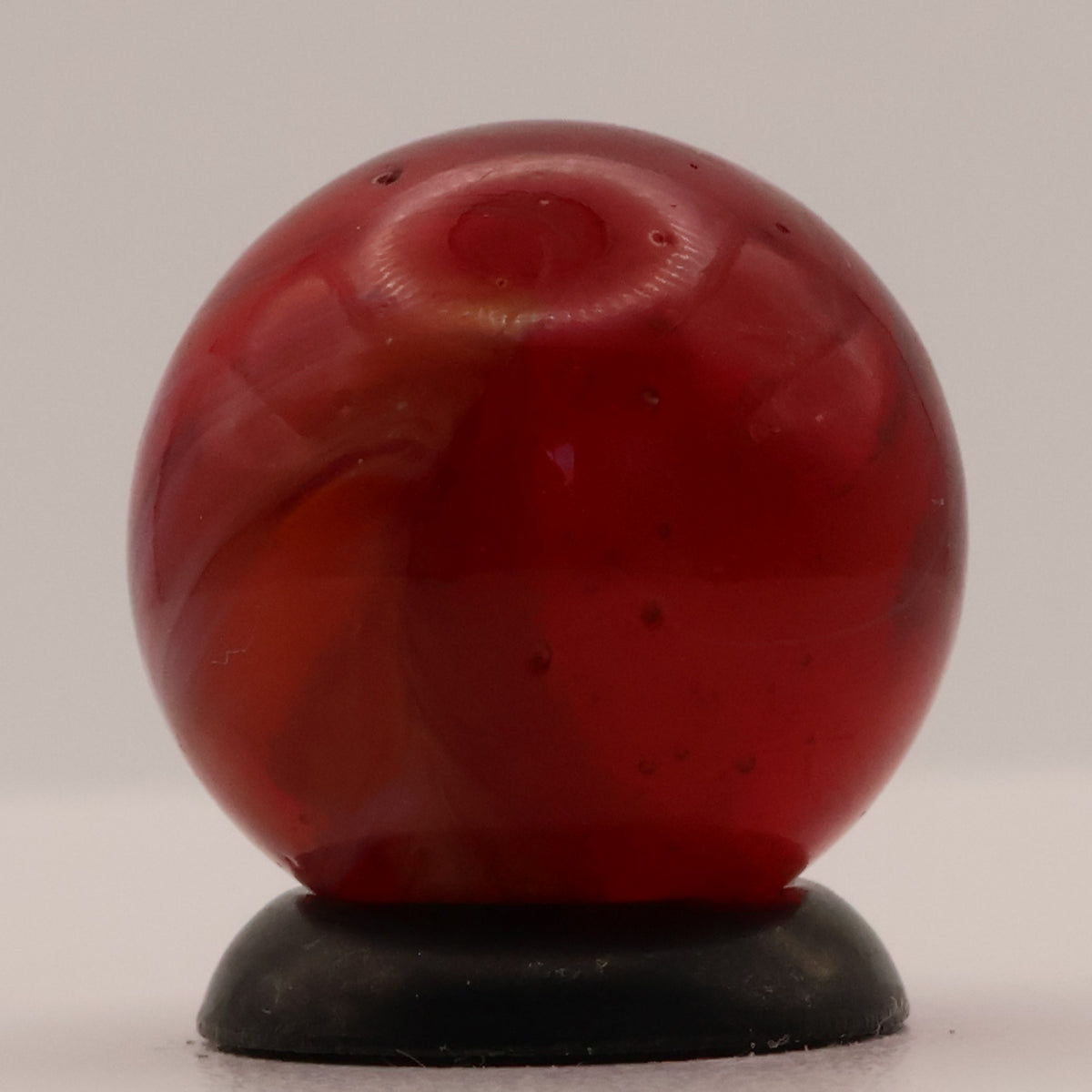 5/8" Slag Marble Red - backlit & UV! NM