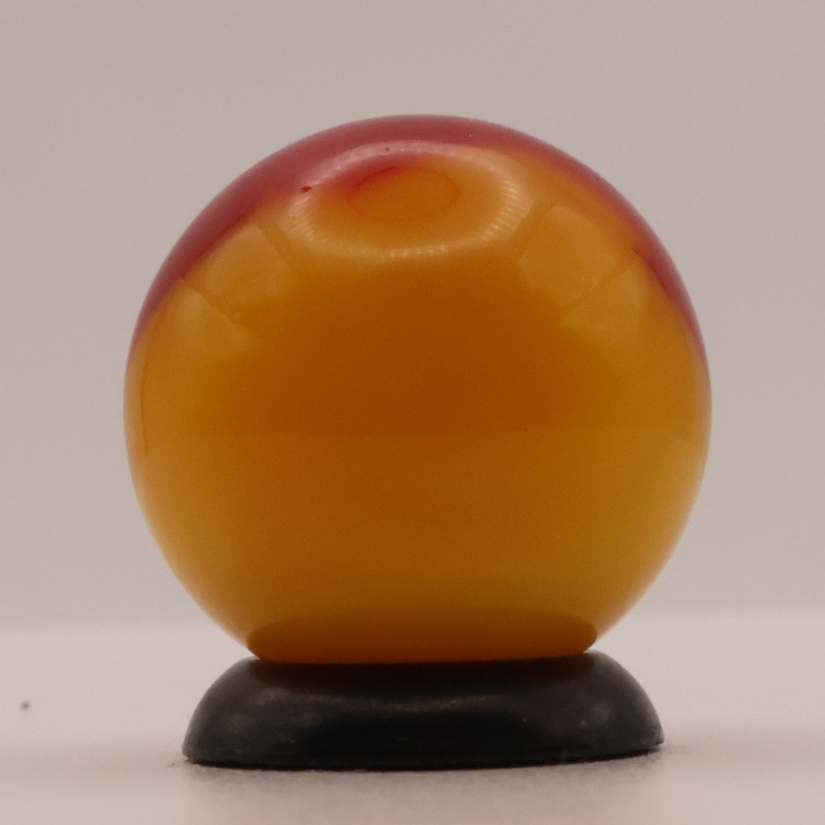 5/8" Akro Agate Royal Patch Marble Red & Orange M-