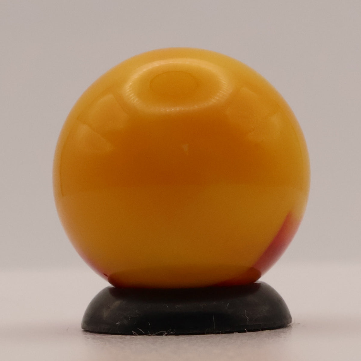 5/8" Akro Agate Royal Patch Marble Red & Orange M-