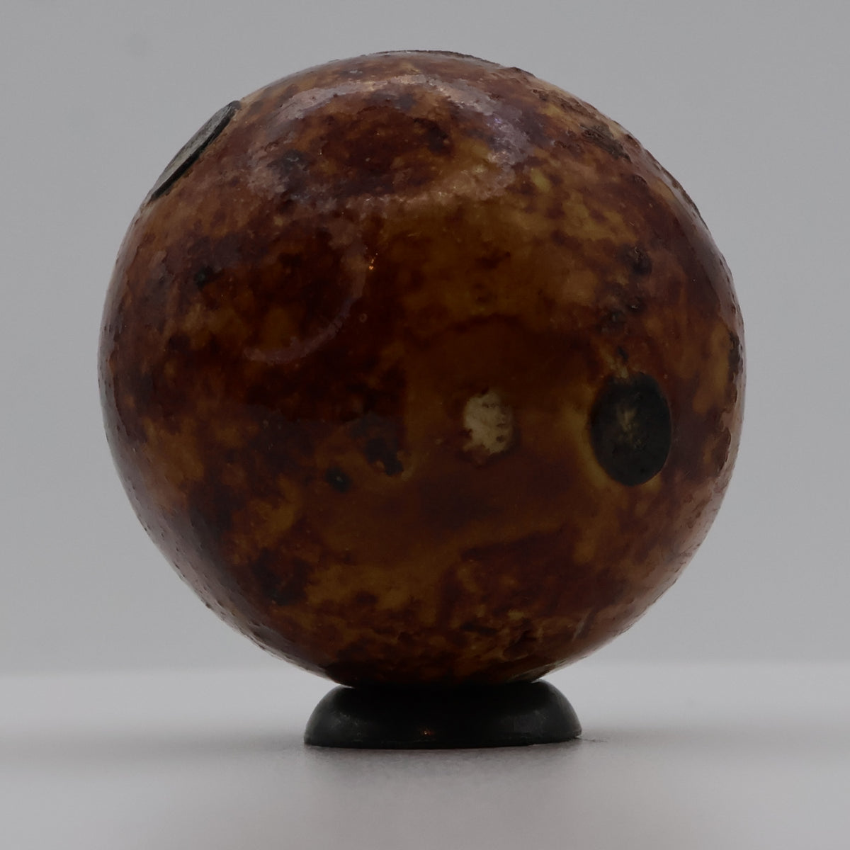 1 3/16" Vintage Glazed Bennington Marble MINT