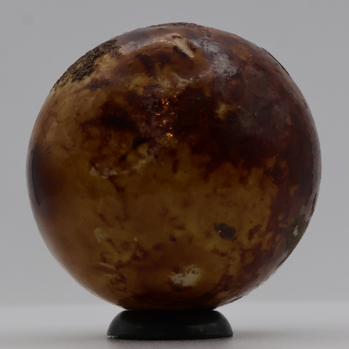 1 3/16" Vintage Glazed Bennington Marble MINT