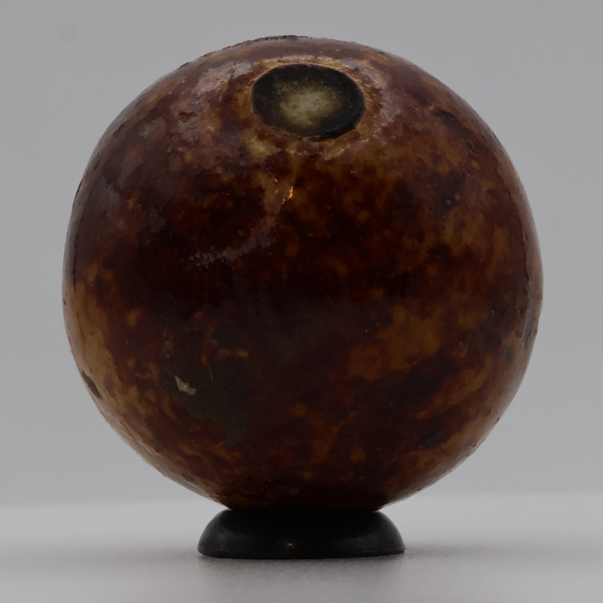 1 3/16" Vintage Glazed Bennington Marble MINT