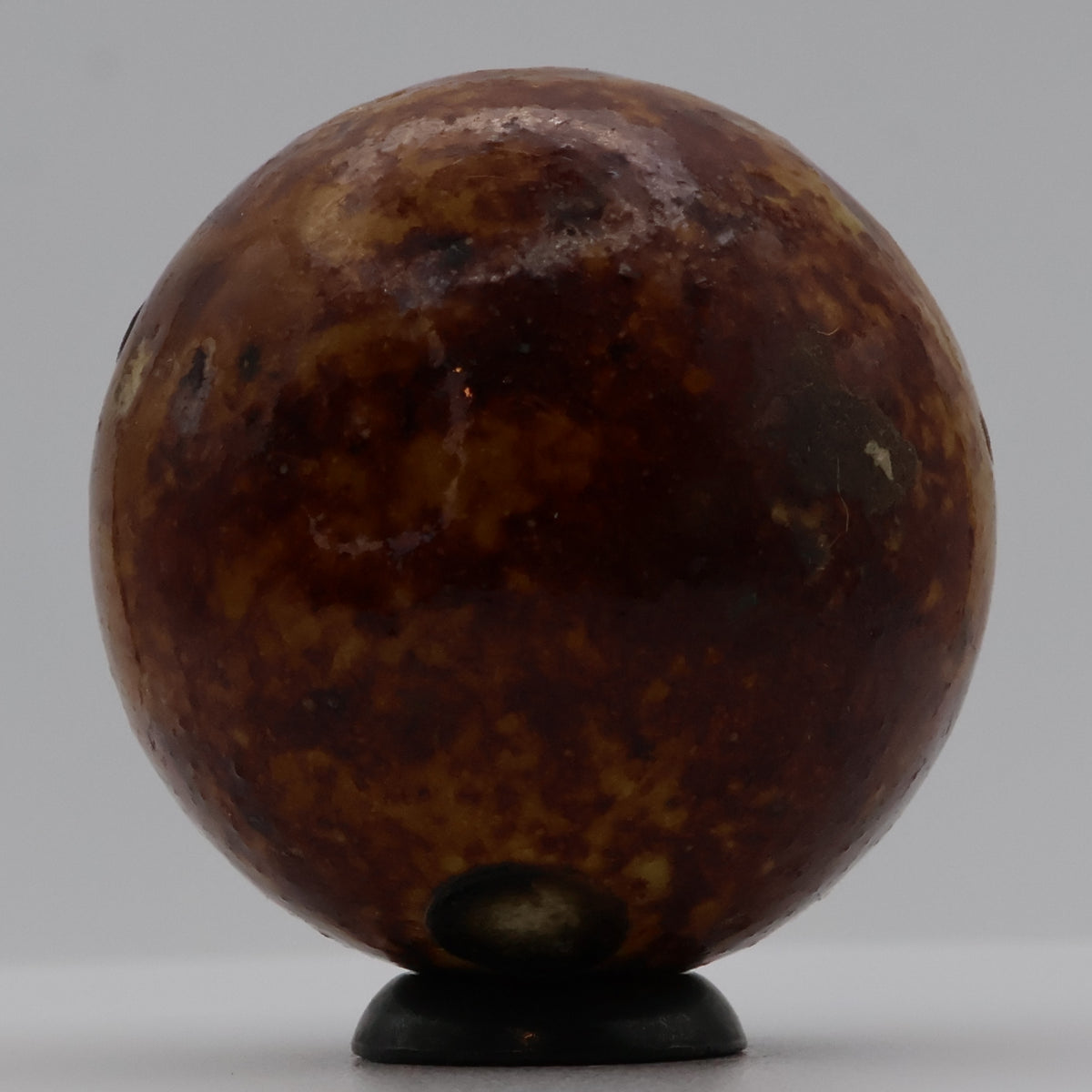 1 3/16" Vintage Glazed Bennington Marble MINT