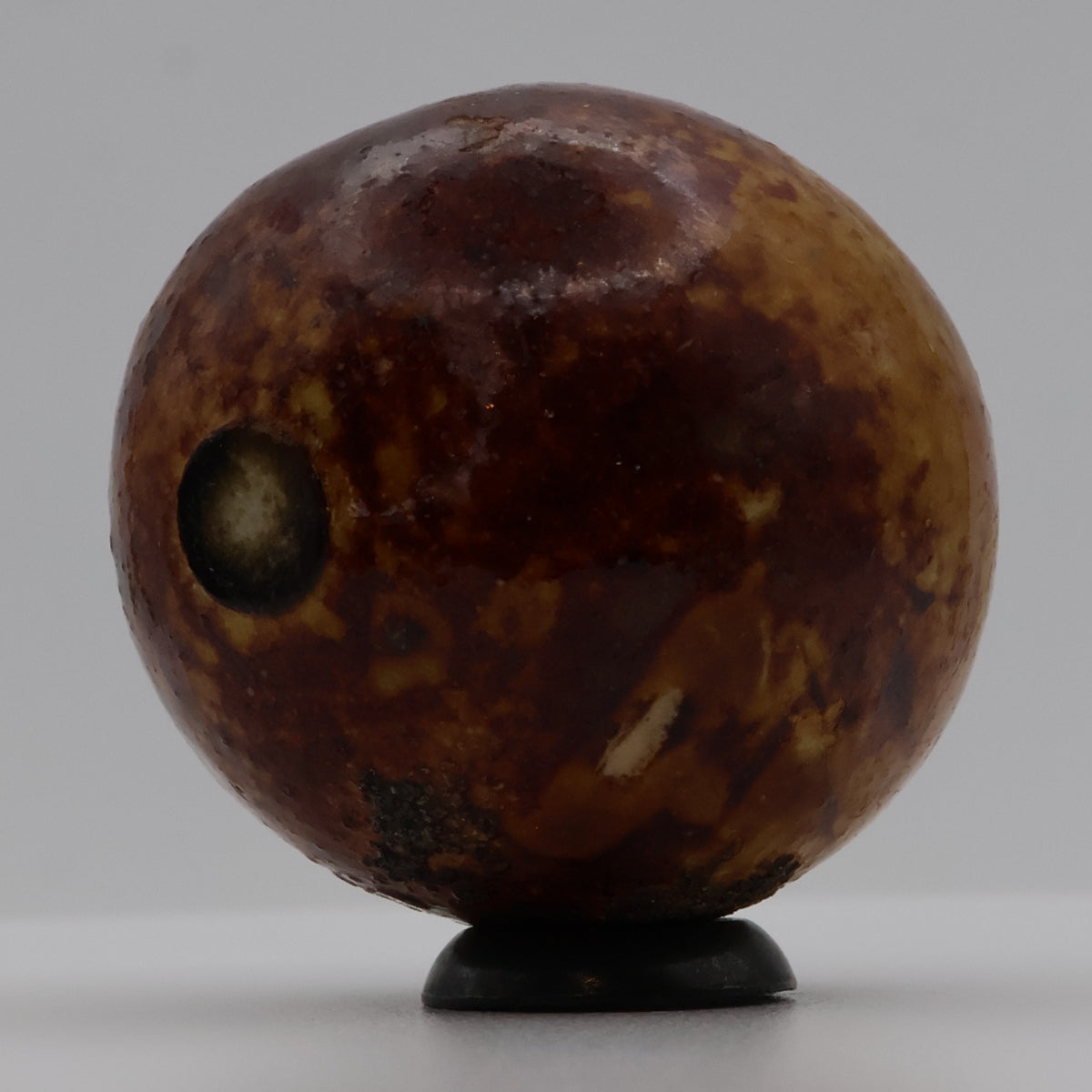1 3/16" Vintage Glazed Bennington Marble MINT