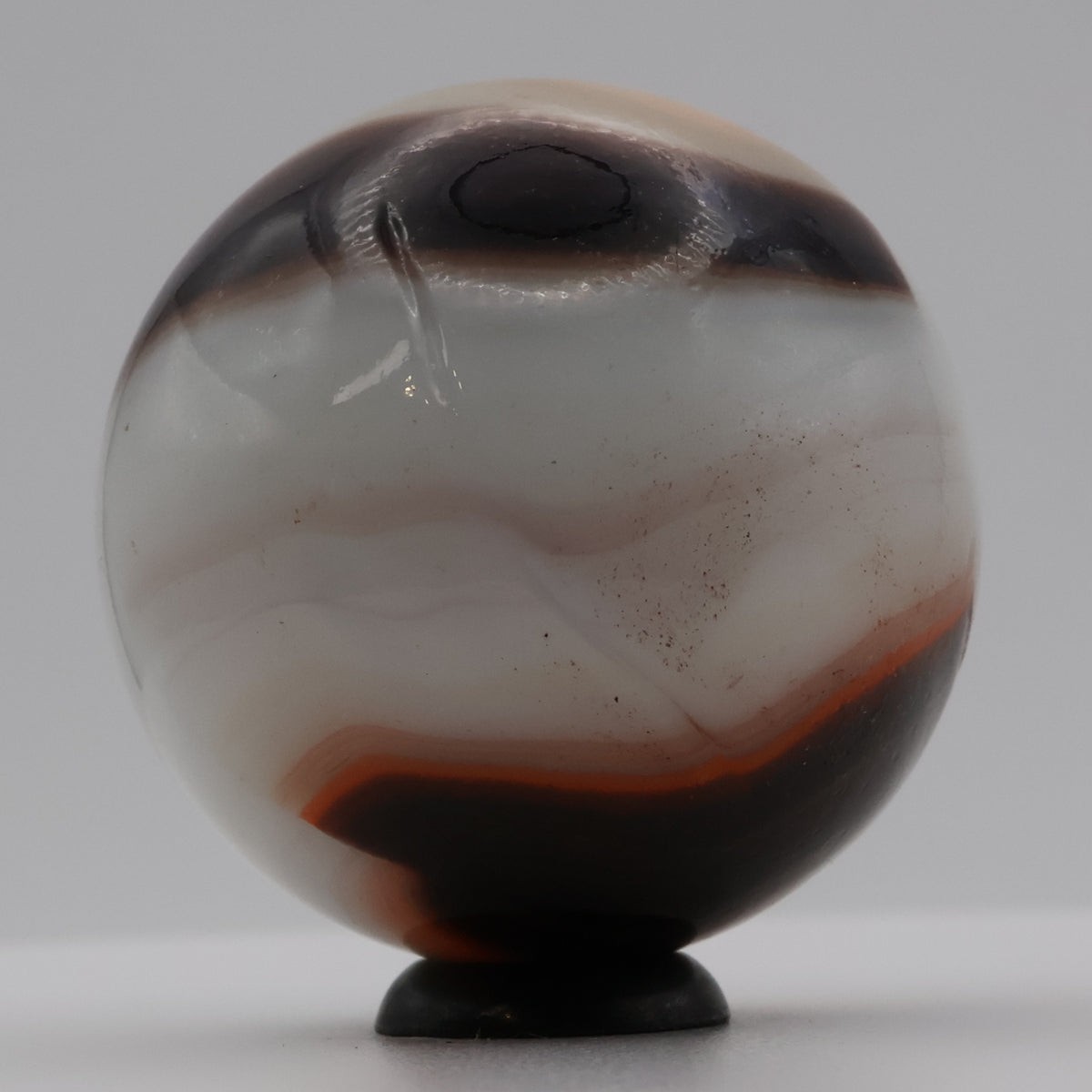 1 5/16" BIG! Akro Agate Patch Marble NM++