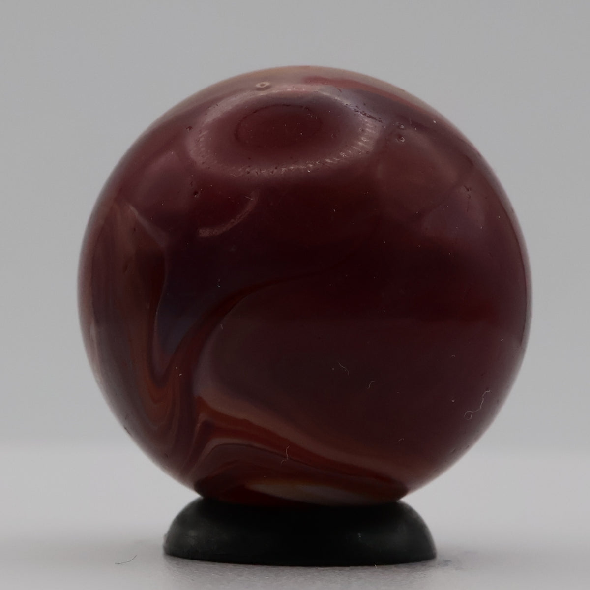 7/8" Red Slag Marble CAC NM+