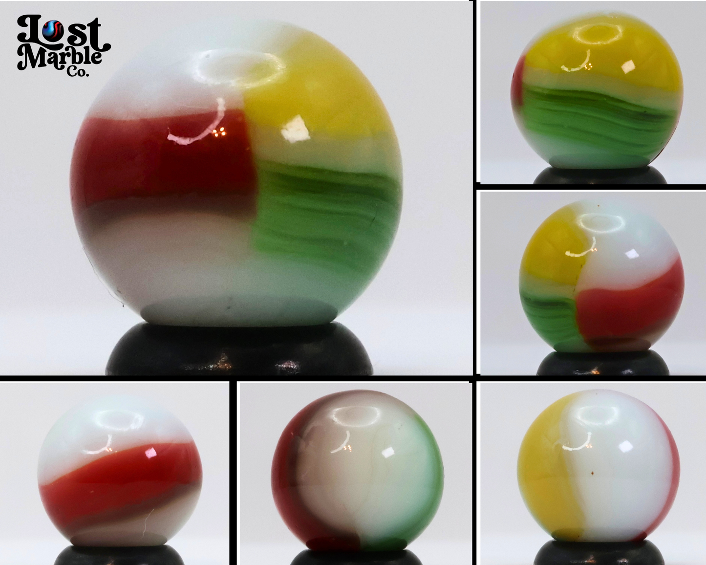 5/8" VTG Vitro Agate Parakeet Marble NM+