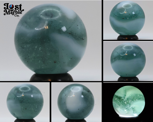 7/8" Peltier National Line Rainbo Polar Bear Marble NM+