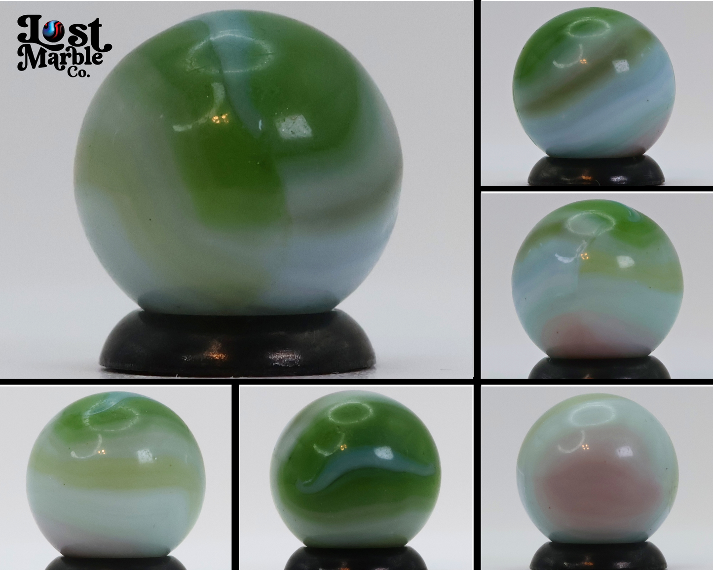 5/8" Vitro Agate Easter Egg Marble NM+