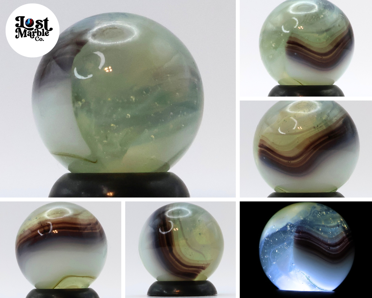 5/8" Vitro Agate Tri-Lite Marble UV MINT