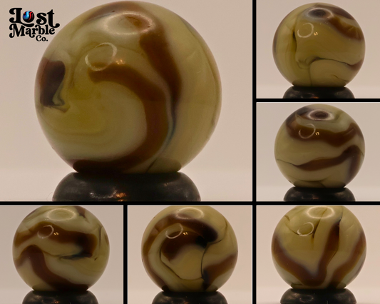 5/8" Swirl Marble MINT