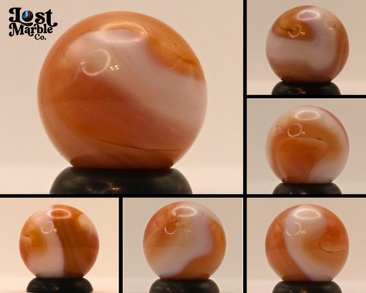 5/8" Heaton Sweet Potato Marble NM+