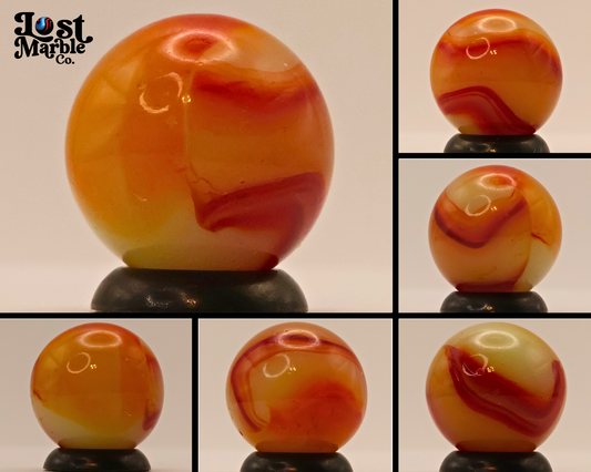 5/8"  Peltier Rainbo Red Orange NM+