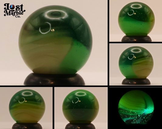 5/8" Vitro Agate Translucent Green Based Patch MINT-