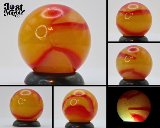 5/8" Awesome! Peltier Rainbo Marble M-