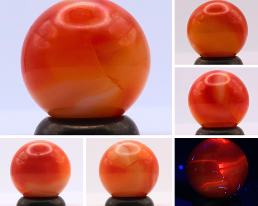 5/8 Peltier Rainbo Marble UV MINT