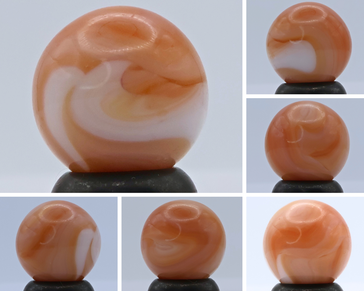 5/8" Heaton Sweet Potato Marble NM+
