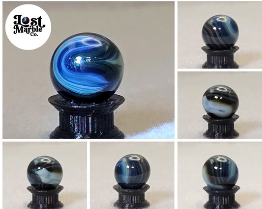 15.5mm Jabo Swirl Marble w/Aventurine MINT
