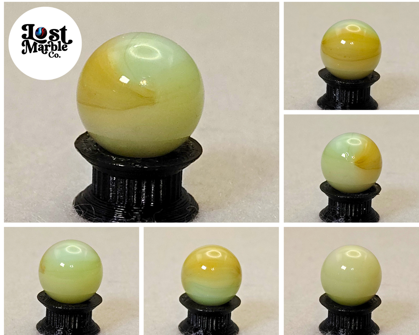 5/8" Master Marble Sunburst earth colors M-