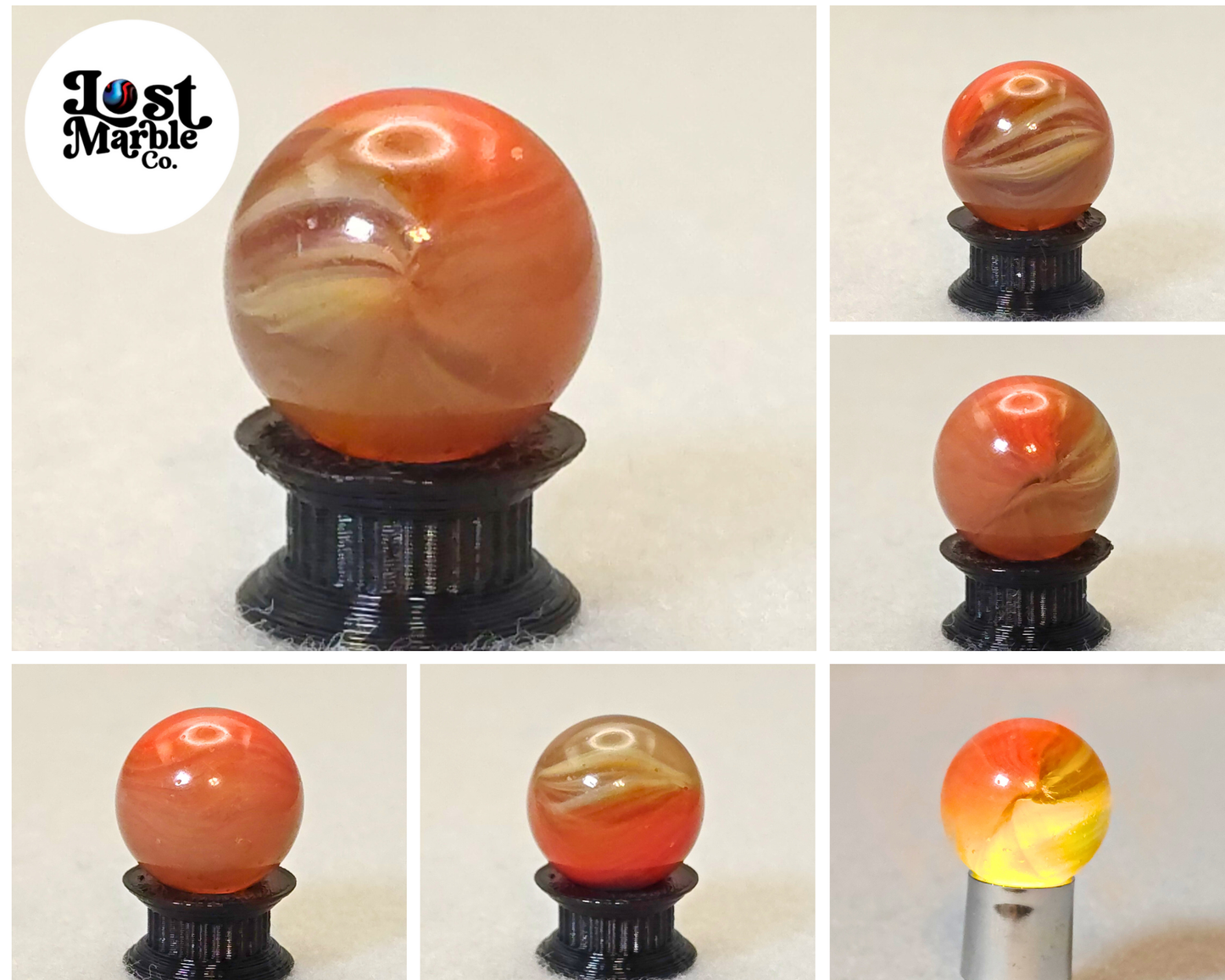 17mm Master Marble Cloudy? Gorgeous colors NM-