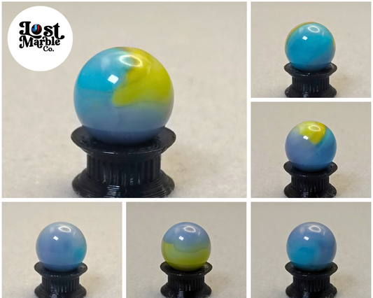 15mm Vitro Agate Easter Egg Marble NM