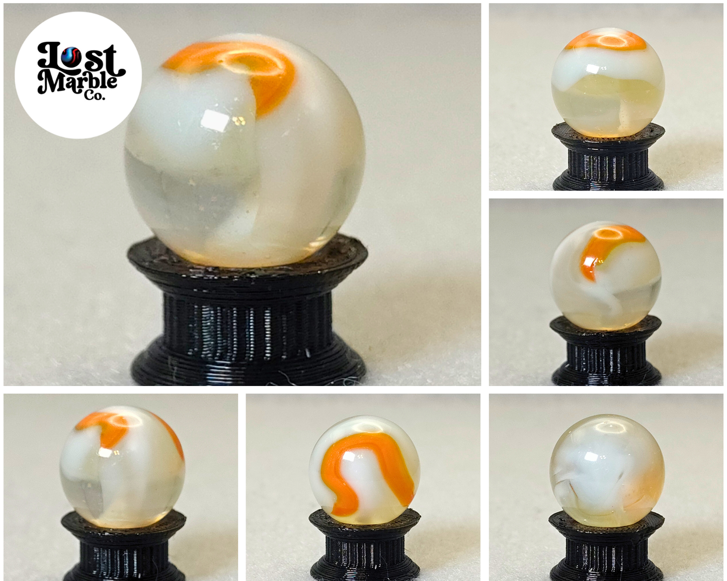 15.5mm Interesting Vitro Agate Orange Phantom Conqueror NM+