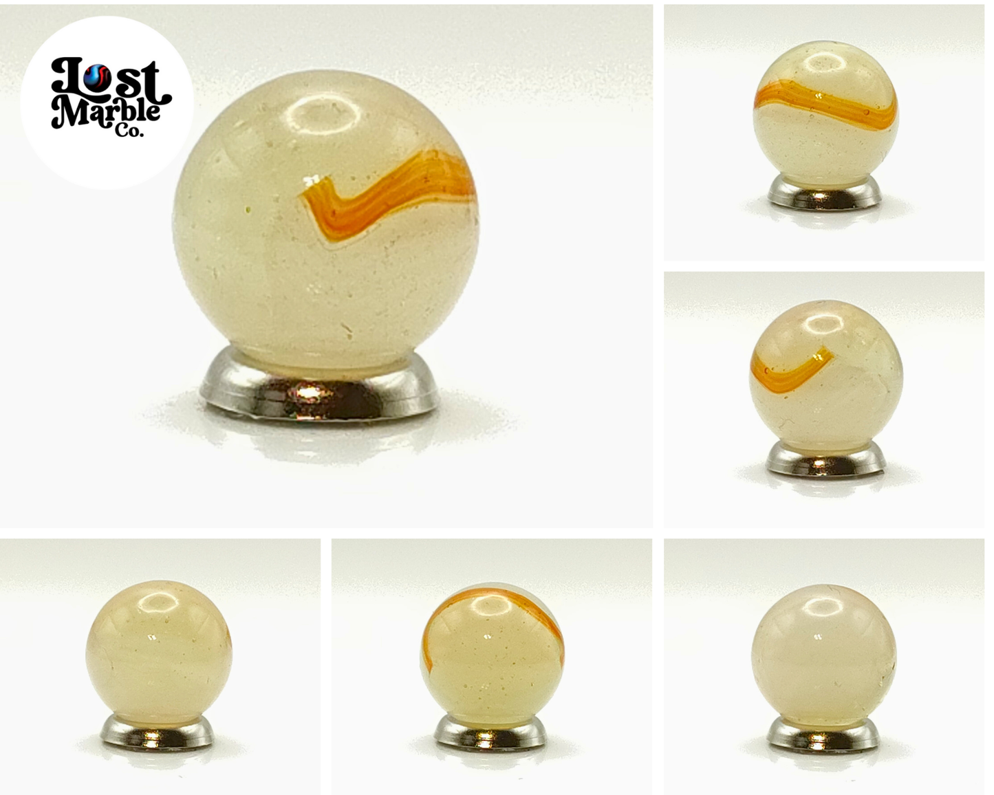 15.5mm Interesting Vitro Agate Marble NM-