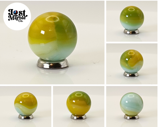 3/4" Colorful Patch Marble (Akro?) NM+
