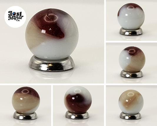 14.5mm Akro Agate Lazy Corkscrew w/small cold crease NM+