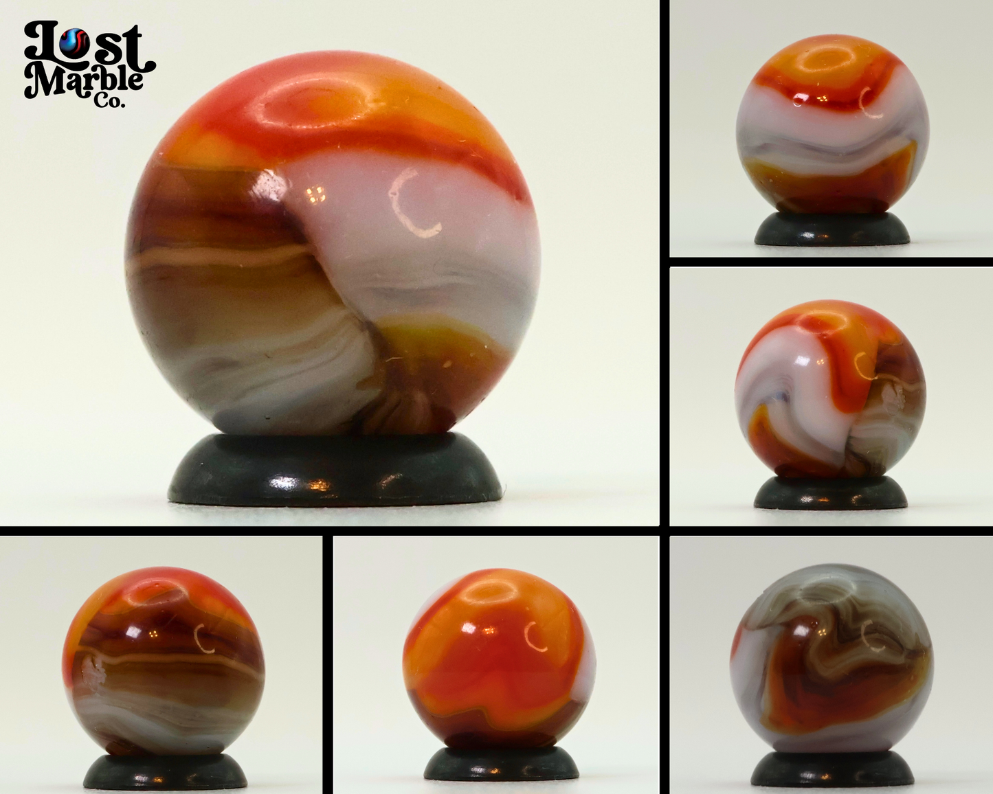 5/8" Vintage Vitro Agate Superior Marble NM-