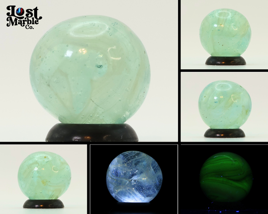 5/8" Wire Pull Marble Uranium Swirls NM-