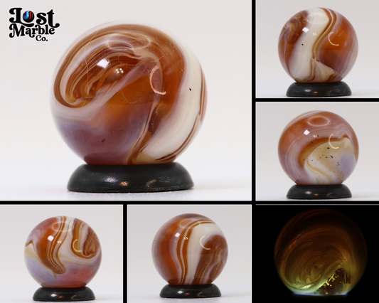 5/8" Christensen Slag Marble Amber NM+