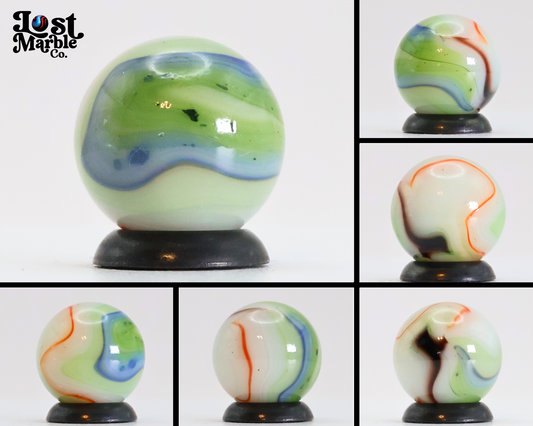 5/8" JABO Marble w/green AV MINT