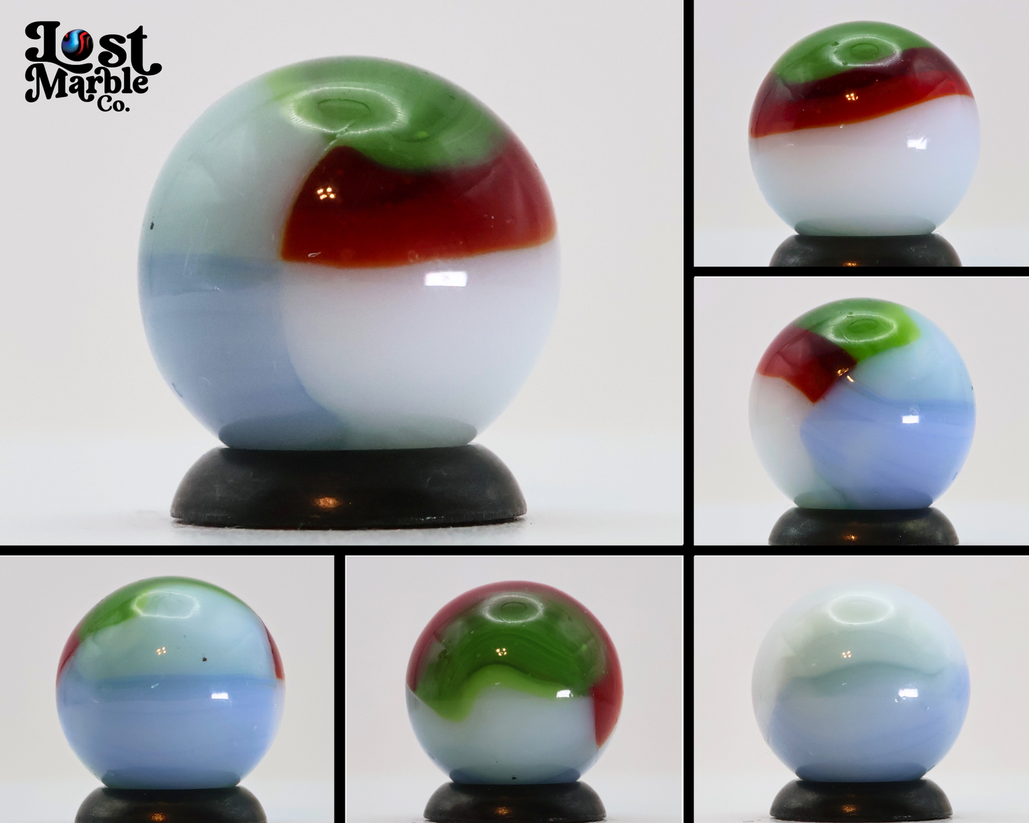 5/8" VTG Vitro Agate Tri-Lite Marble M-