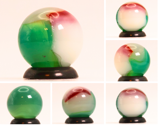 5/8" Vitro Agate Aquamarine Marble NM+