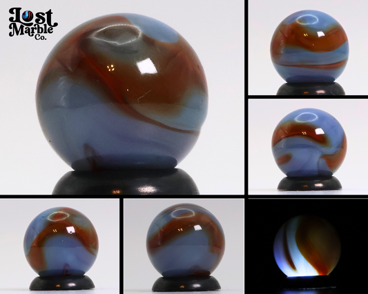 5/8" Alley Agate Ghost Marble NM+