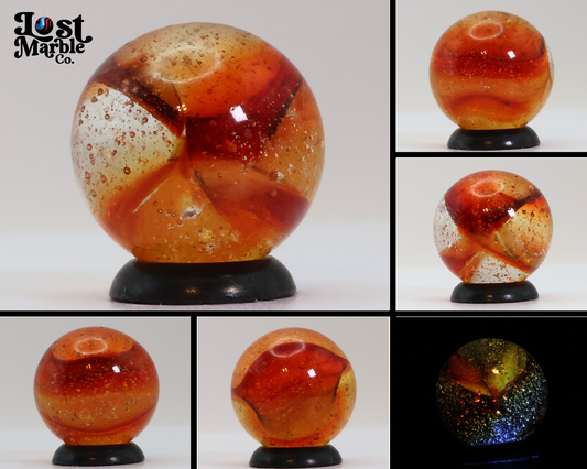 11/16" Peltier Rainbo Sunset Gorgeous Colors! NM++