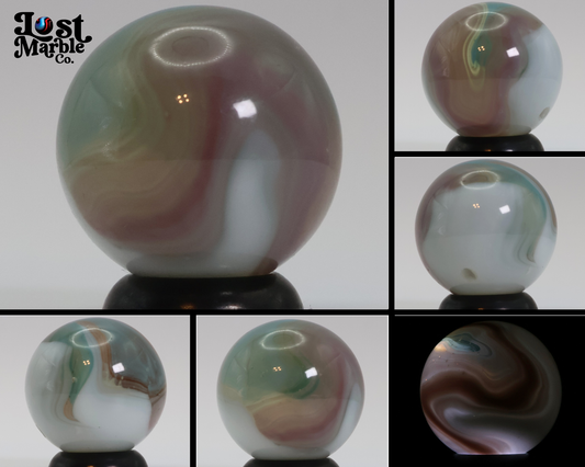 3/4" Vitro Agate Conqueror gorgeous colors NM+