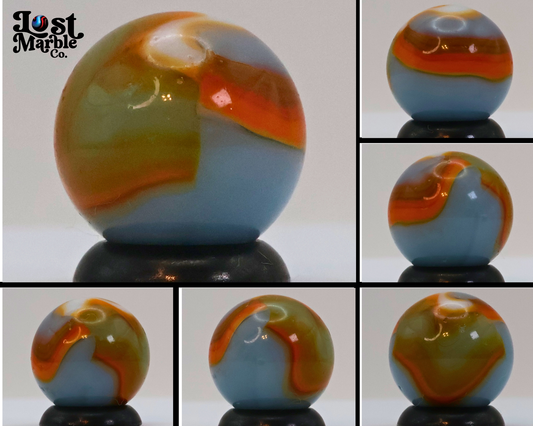 5/8" Peltier Rainbo - Blue Orange & White NM+