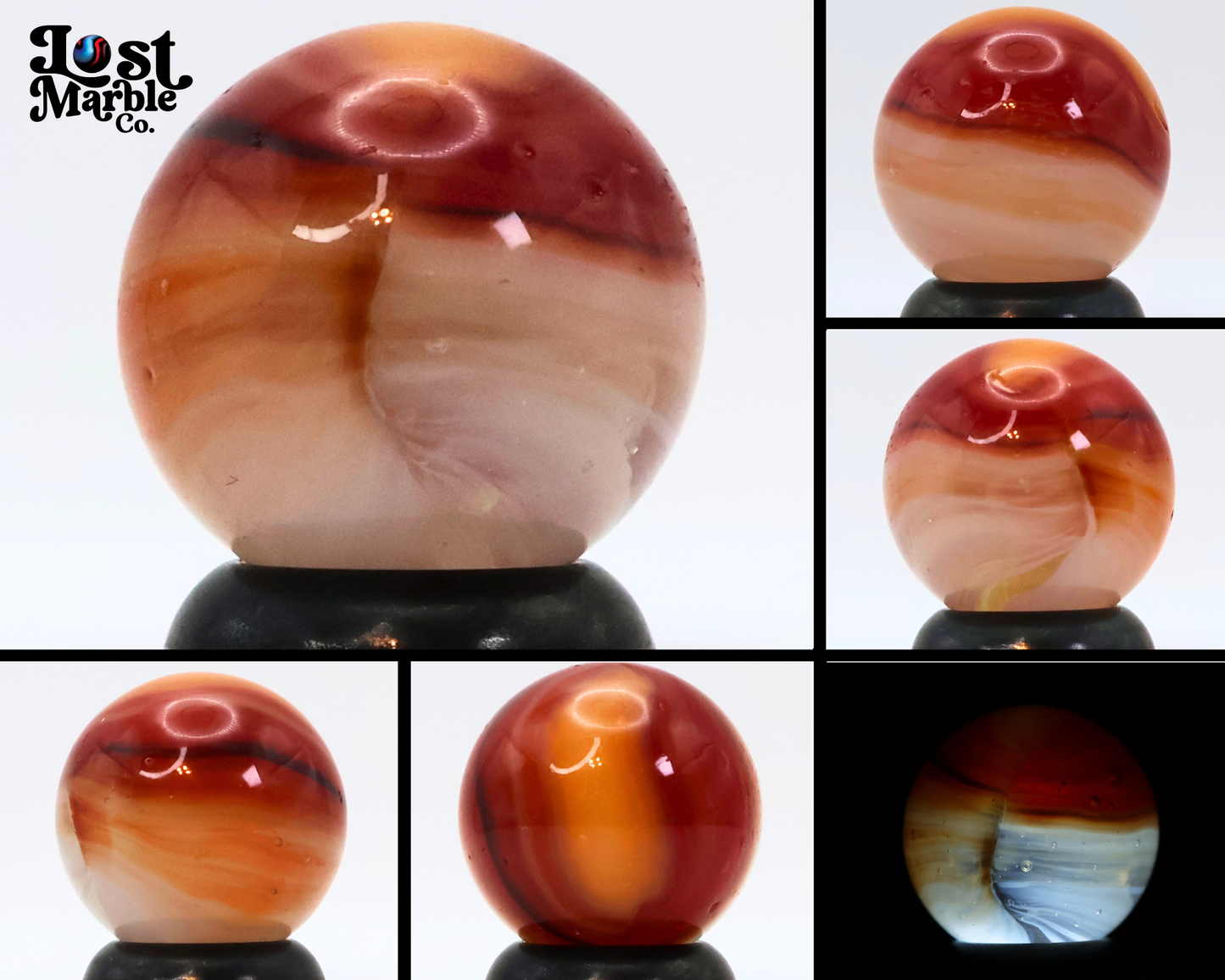 5/8" Vitro Agate Translucent Superior Marble NM+