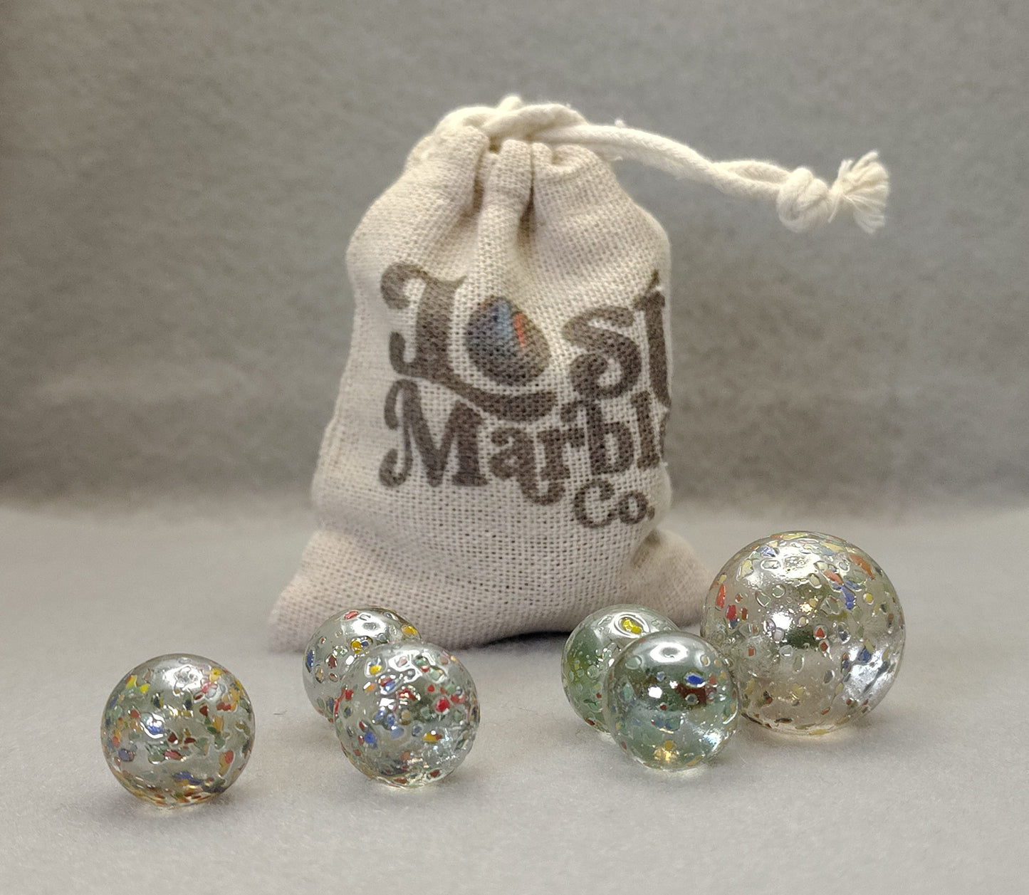 5/8" to 1" 6pk Vacor Asteroid Marbles 4- players & 1 shooter M