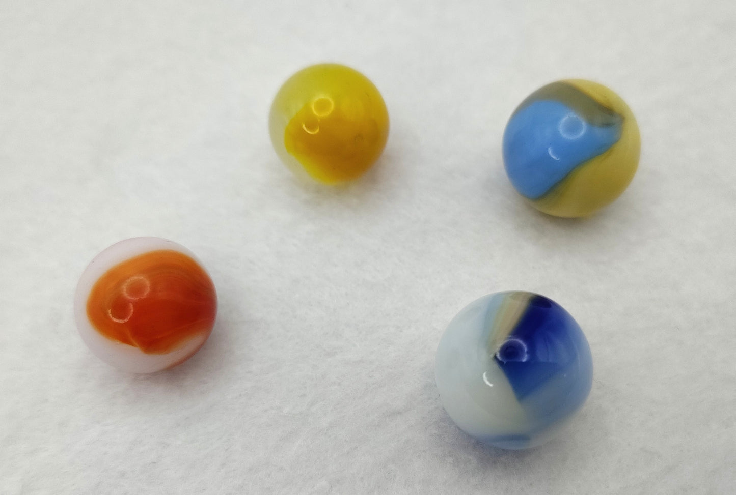 4pk 5/8"-11/16" Akro Agate Marble Mix NM-M