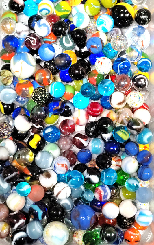 2.5lbs Vacor Mixed Marbles (30+names see below) Most are Mint, some are NM