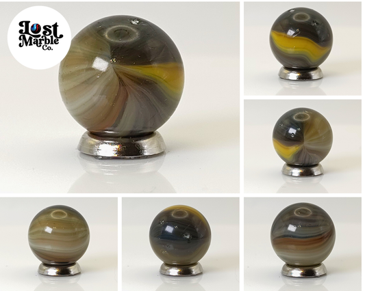 17.5mm Vintage Master Marble - great colors! NM-